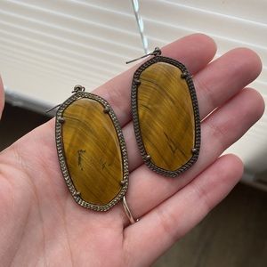 Kendra Scott Tigers Eye Danielle Earrings